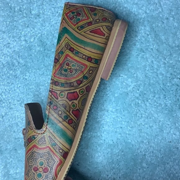 Boho Leather Moroccan Tassel Loafers | Hand Crafted - Picture 8 of 8